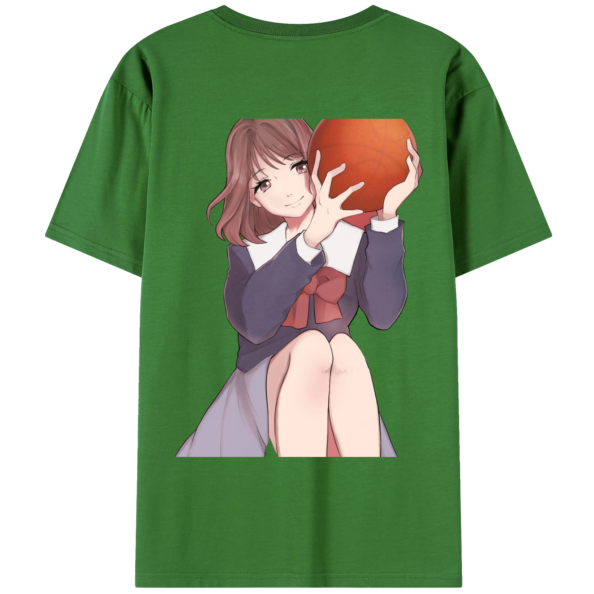 SLAM DUNK／スラムダンク レディース半袖Tシャツ(バックプリント)